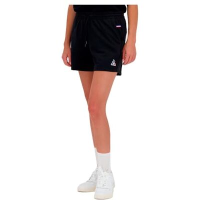 Le Coq Sportif Shorts voor dames, Zwart, M Le Coq Sportif Shorts voor dames, Zwart, M