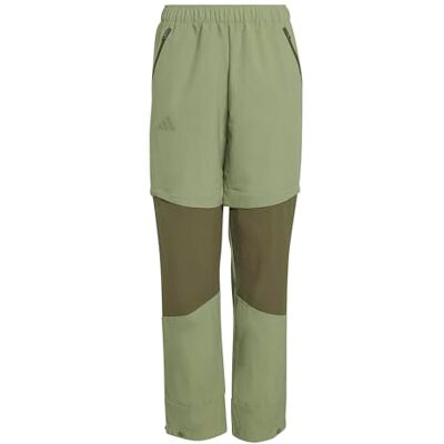 adidas uniseks-kind Terrex Kids Multi Clima365 Zip-Off Pants, tent green, 5-6 Years adidas uniseks-kind Terrex Kids Multi Clima365 Zip-Off Pants, tent green, 5-6 Years