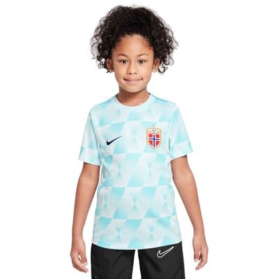 NIKE Noorwegen Academy Pro Dri-FIT korte mouwen Pre-Match-Voetbal Top voor Oudere Kinderen, FZ9918 NIKE Noorwegen Academy Pro Dri-FIT korte mouwen Pre-Match-Voetbal Top voor Oudere Kinderen, FZ9918