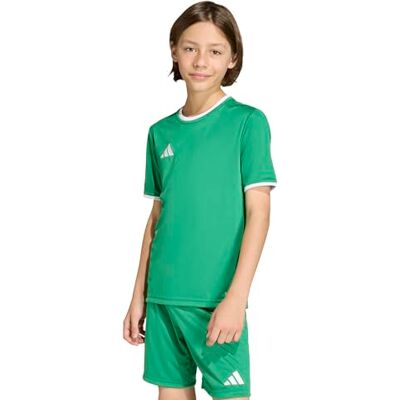 adidas uniseks-kind Entrada26 Jersey Kids Shirt, team green/white, 3-4 Years adidas uniseks-kind Entrada26 Jersey Kids Shirt, team green/white, 3-4 Years