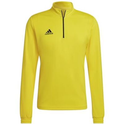 adidas Heren Entrada 22 Training Top, Team Yellow/Black, 3XL adidas Heren Entrada 22 Training Top, Team Yellow/Black, 3XL