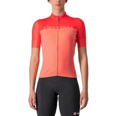 CASTELLI 4522065-583 VELOCISSIMA Jersey Dames T-Shirt Coral Flash/Brilliant Pink L CASTELLI 4522065-583 VELOCISSIMA Jersey Dames T-Shirt Coral Flash/Brilliant Pink L