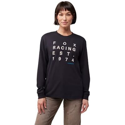 Fox Racing JERSEY FOX LADY EST.1974 LANGE MOUW ZWART M Fox Racing JERSEY FOX LADY EST.1974 LANGE MOUW ZWART M