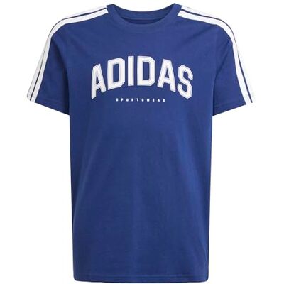 adidas uniseks-kind Codes Collegiate Graphic Shirt, dark blue, 9-10 Years adidas uniseks-kind Codes Collegiate Graphic Shirt, dark blue, 9-10 Years