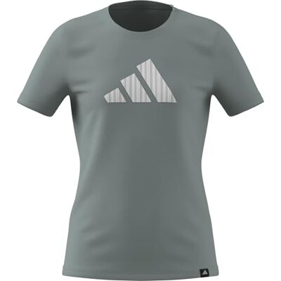 adidas Niñas EVERYDAY GLAM GRAPHIC T-SHIRT JUNIOR, Wonder Sage, 7-8 Years adidas Niñas EVERYDAY GLAM GRAPHIC T-SHIRT JUNIOR, Wonder Sage, 7-8 Years