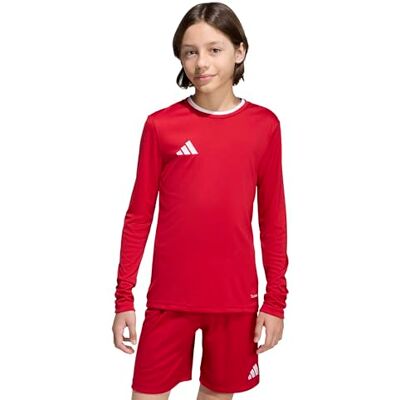 adidas uniseks-kind Entrada26 Long Sleeve Jersey Kids Shirt, team power red 2/white, 9-10 Years adidas uniseks-kind Entrada26 Long Sleeve Jersey Kids Shirt, team power red 2/white, 9-10 Years