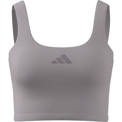 adidas Mujer Optime Workout Twist Light Support Bra Tank, ice purple, XXS adidas Mujer Optime Workout Twist Light Support Bra Tank, ice purple, XXS