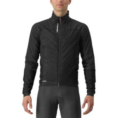 CASTELLI Fly Thermische fietsjas voor heren, Zwart, L CASTELLI Fly Thermische fietsjas voor heren, Zwart, L