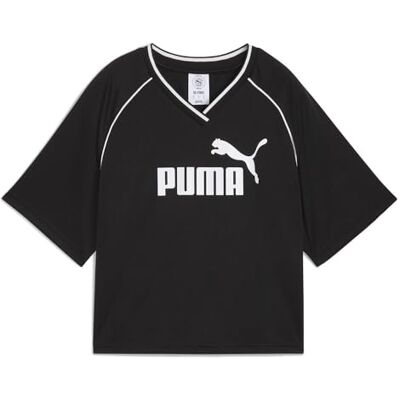 PUMA Ess Relaxed Cropped Football Jersey dames Truien (1-Pack) PUMA Ess Relaxed Cropped Football Jersey dames Truien (1-Pack)