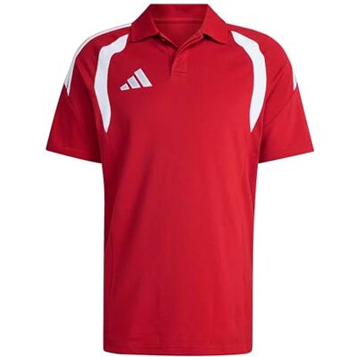 adidas heren Tiro26 League Polo Shirt, team power red 2/white, 3XL adidas heren Tiro26 League Polo Shirt, team power red 2/white, 3XL