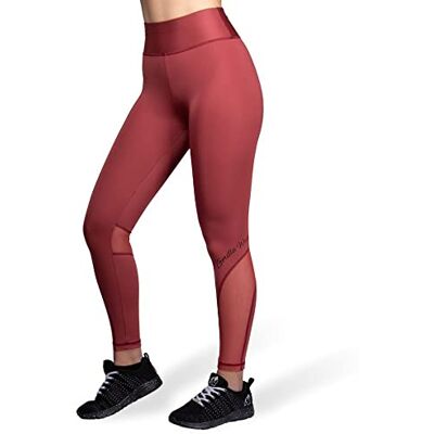 GORILLA WEAR Kaycee Tights Burgundy Red XL GORILLA WEAR Kaycee Tights Burgundy Red XL