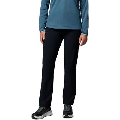 Columbia Dames rug schoonheid warme softshell broek, softshell wandelbroek, zwart, W16/R Columbia Dames rug schoonheid warme softshell broek, softshell wandelbroek, zwart, W16/R