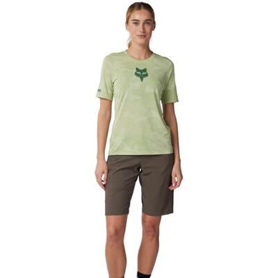 Fox Racing Dames Ranger Tru Dri Shirt met korte mouwen, Cactus, M Fox Racing Dames Ranger Tru Dri Shirt met korte mouwen, Cactus, M