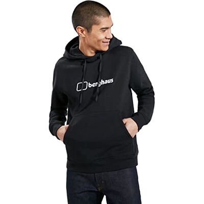 Berghaus Logo Pullover Hoodie, Toegevoegde Warmte, Extra Comfortabel heren Fleece Jas Berghaus Logo Pullover Hoodie, Toegevoegde Warmte, Extra Comfortabel heren Fleece Jas