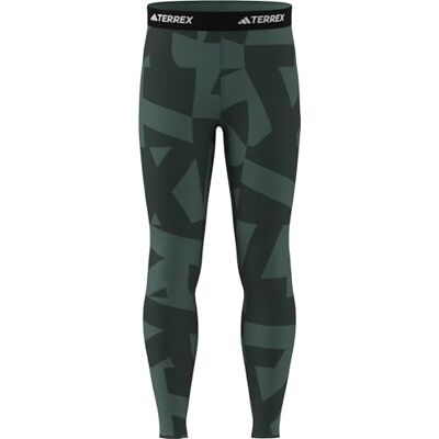 adidas Heren Multi Synthetic Base Layer Tights, Preloved Teal, S adidas Heren Multi Synthetic Base Layer Tights, Preloved Teal, S
