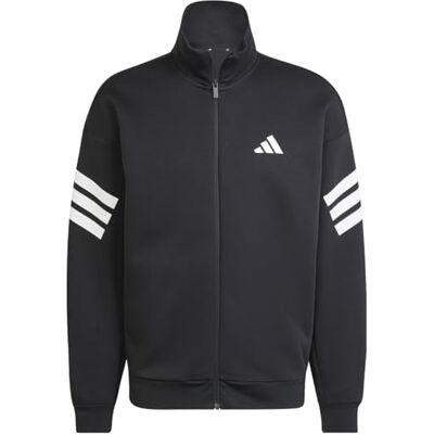 adidas Hombre FUTURE ICONS THREE STRIPES WOVEN TRACK TOP, black, XL adidas Hombre FUTURE ICONS THREE STRIPES WOVEN TRACK TOP, black, XL