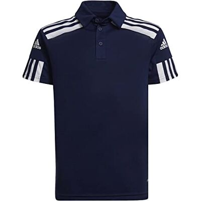 adidas Uniseks-Kind Squadra 21 Polo Shirt, team navy blue/white, 9-10 Years adidas Uniseks-Kind Squadra 21 Polo Shirt, team navy blue/white, 9-10 Years