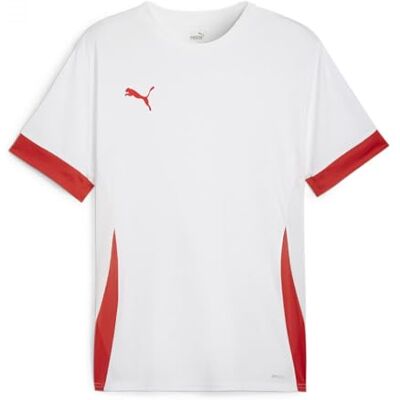 Puma Model Regular Fit Wit Jersey - Sportkleding Puma Model Regular Fit Wit Jersey - Sportkleding