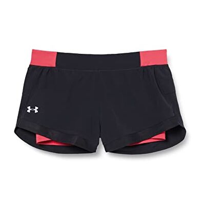 Under Armour Zwarte Ua Qualifier Speedpocket 2 in 1 Shorts - Shorts Under Armour Zwarte Ua Qualifier Speedpocket 2 in 1 Shorts - Shorts