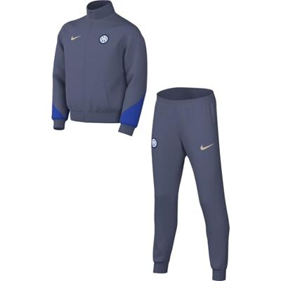 NIKE Inter Milan Track Suit Inter Y Nk Df Strk Trk Suit K, Diffused Blue/Lyon Blue/Sanddrift, FN9976-491, L NIKE Inter Milan Track Suit Inter Y Nk Df Strk Trk Suit K, Diffused Blue/Lyon Blue/Sanddrift, FN9976-491, L