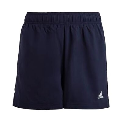 adidas Uniseks-Kind Essentials Small Logo Chelsea Shorts, Legend Ink/White, 7-8 Years adidas Uniseks-Kind Essentials Small Logo Chelsea Shorts, Legend Ink/White, 7-8 Years