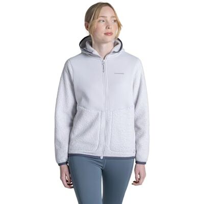 Craghoppers Womens Telesto Hooded Borg Fleece DofE Goedgekeurde Isolerende Jas Craghoppers Womens Telesto Hooded Borg Fleece DofE Goedgekeurde Isolerende Jas
