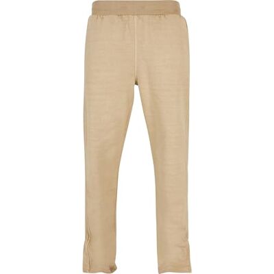 Urban Classics heren Geklede broek Heavy Terry Garment Dye Slit Joggingbroek Urban Classics heren Geklede broek Heavy Terry Garment Dye Slit Joggingbroek
