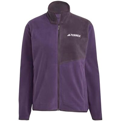 adidas Dames Terrex Multi Full Zip Fleece Jacket, aurora plum, L adidas Dames Terrex Multi Full Zip Fleece Jacket, aurora plum, L