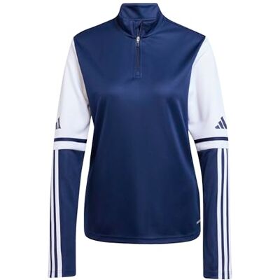 adidas dames Squadra25 Training Top Sweatshirt, team navy blue 2/white, L adidas dames Squadra25 Training Top Sweatshirt, team navy blue 2/white, L