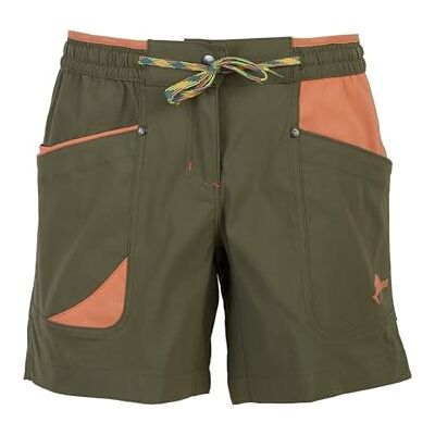 Ande Verdon damesshorts, licht en robuust om te wlen, Vde blad/abrikoos, 44 NL Ande Verdon damesshorts, licht en robuust om te wlen, Vde blad/abrikoos, 44 NL
