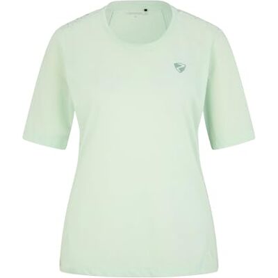 Ziener NESMERALDA functioneel shirt voor dames fiets outdoor fitness sport ademend, sneldrogend, korte mouw, koud mint, 44 Ziener NESMERALDA functioneel shirt voor dames fiets outdoor fitness sport ademend, sneldrogend, korte mouw, koud mint, 44