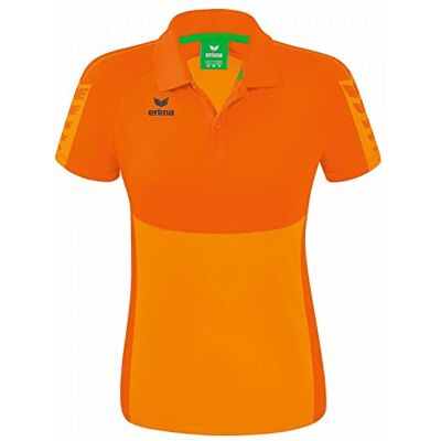 Erima Six Wings Oranje Polo - Dames - Slim Fit Erima Six Wings Oranje Polo - Dames - Slim Fit