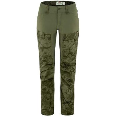 Fjällräven KEB TROUSERS CURVED W Damen Gr.38/S - Trekkinghose - oliv-dunkelgrün Fjällräven KEB TROUSERS CURVED W Damen Gr.38/S - Trekkinghose - oliv-dunkelgrün