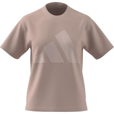 adidas Mujer ESSENTIALS BIG LOGO COTTON T-SHIRT, blush pink/pink tint, L adidas Mujer ESSENTIALS BIG LOGO COTTON T-SHIRT, blush pink/pink tint, L