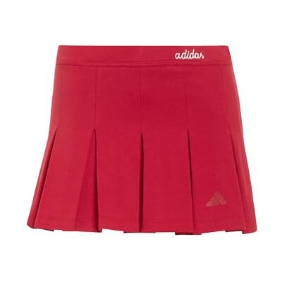 adidas Mujer Seasonal Essentials Colorpop Skirt with inner Leggings, active maroon/off white, XXS adidas Mujer Seasonal Essentials Colorpop Skirt with inner Leggings, active maroon/off white, XXS