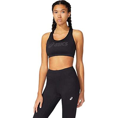 ASICS 2012C573-001 Core Logo Bra Sportbeha dames Performance zwart maat XS ASICS 2012C573-001 Core Logo Bra Sportbeha dames Performance zwart maat XS