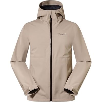 Berghaus Heren Arnaby Hooded Jacket, Taupe, XS Berghaus Heren Arnaby Hooded Jacket, Taupe, XS