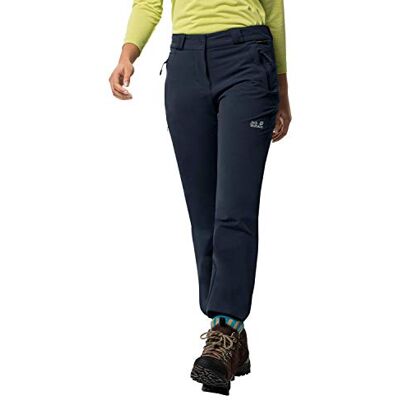 Jack Wolfskin dames Elastische softshellbroek Activate Thermische Broek Vrouwen Jack Wolfskin dames Elastische softshellbroek Activate Thermische Broek Vrouwen