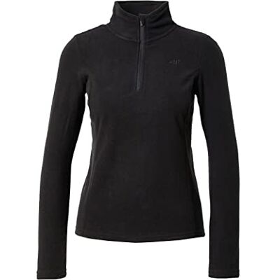 4F Dames Fleece Onderkleding BIDP010 Jeans, Deep Black, XL voor dames, Diepzwart, XL 4F Dames Fleece Onderkleding BIDP010 Jeans, Deep Black, XL voor dames, Diepzwart, XL