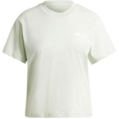 adidas Dames ESSENTIALS SMALL LOGO T-SHIRT, linen green, L adidas Dames ESSENTIALS SMALL LOGO T-SHIRT, linen green, L