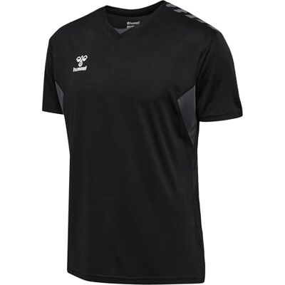 hummel Authentic PL Jersey Sport T-shirt voor heren, korte mouwen, sportshirt, normale pasvorm, van 100% gerecycled polyester, ademend en sneldrogend hummel Authentic PL Jersey Sport T-shirt voor heren, korte mouwen, sportshirt, normale pasvorm, van 100% gerecycled polyester, ademend en sneldrogend