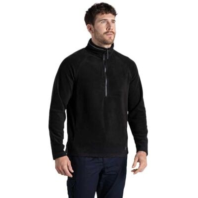 Craghoppers Fleece jas voor heren, Zwart, S Craghoppers Fleece jas voor heren, Zwart, S