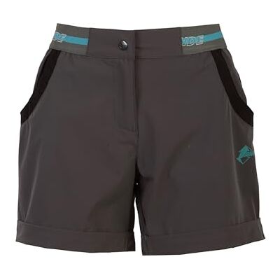 Ande W10004-X580 CORVARA Lady Shorts Dames Antraciet/VDE Aqua Maat 42 (Italië), Antraciet/Vde Acqua, 38 NL Ande W10004-X580 CORVARA Lady Shorts Dames Antraciet/VDE Aqua Maat 42 (Italië), Antraciet/Vde Acqua, 38 NL