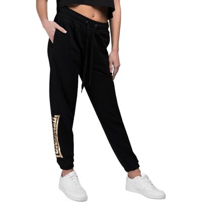 Lonsdale Kerrysdale Joggingbroek voor dames, zwart/goud, XL 117400 Lonsdale Kerrysdale Joggingbroek voor dames, zwart/goud, XL 117400