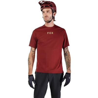 Fox Racing Heren Ranger shirt met korte mouwen, Roest Woodmark, S Fox Racing Heren Ranger shirt met korte mouwen, Roest Woodmark, S