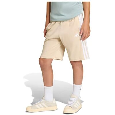 adidas Unisex niños ESSENTIALS SHORTS, Crystal Linen/white, 11-12 Years adidas Unisex niños ESSENTIALS SHORTS, Crystal Linen/white, 11-12 Years