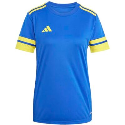 adidas dames Squadra25 Jersey Short Sleeve Shirt, team royal blue/team yellow, M adidas dames Squadra25 Jersey Short Sleeve Shirt, team royal blue/team yellow, M