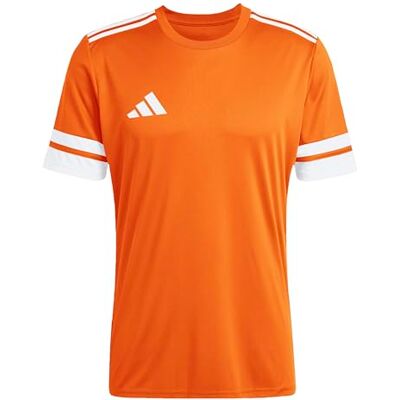 adidas heren Squadra25 Jersey Short Sleeve Shirt, team orange/white, XXL adidas heren Squadra25 Jersey Short Sleeve Shirt, team orange/white, XXL