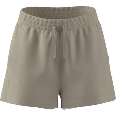 adidas Mujer ALL SZN FRENCH TERRY SHORTS, Crystal Linen, XXS adidas Mujer ALL SZN FRENCH TERRY SHORTS, Crystal Linen, XXS