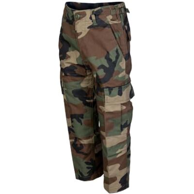 Mil-Tec BDU Woodland Kinderbroeken Mil-Tec BDU Woodland Kinderbroeken